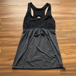 Lululemon Black & Charcoal Athletic Tank
